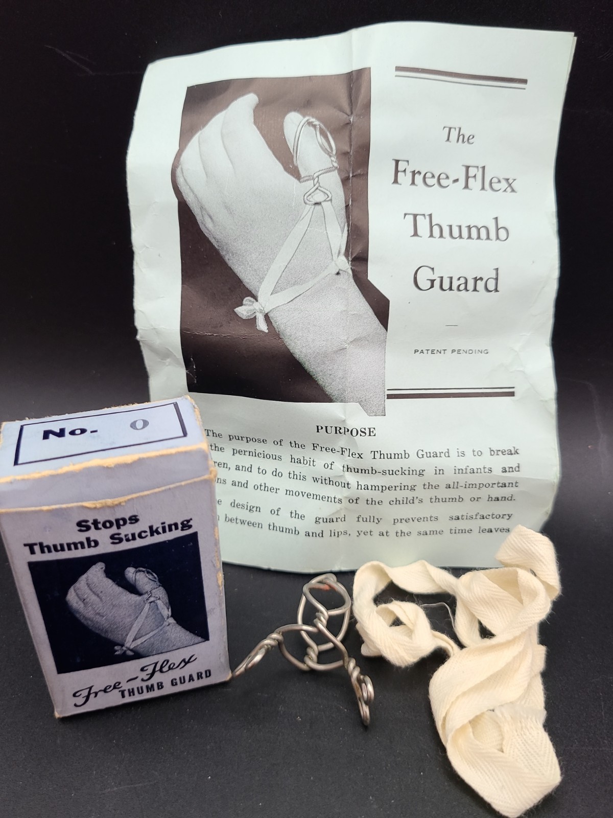 Thumb Sucking Guard Super Rare technology museum grade.