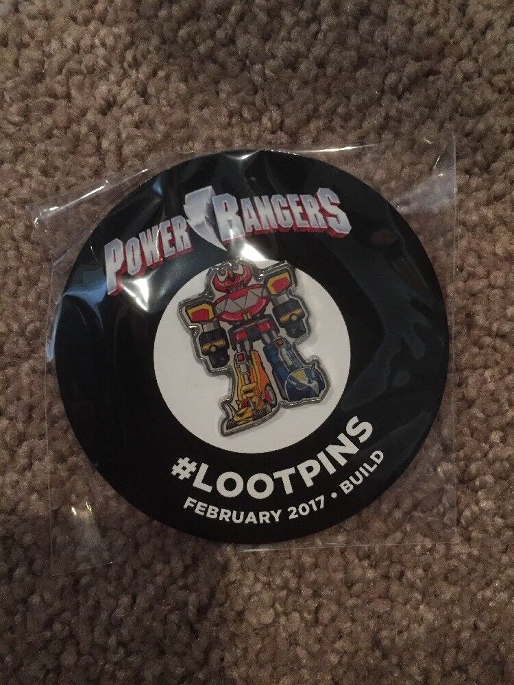 Power Rangers Megazord Pin - Loot Crate Exclusive February 2017