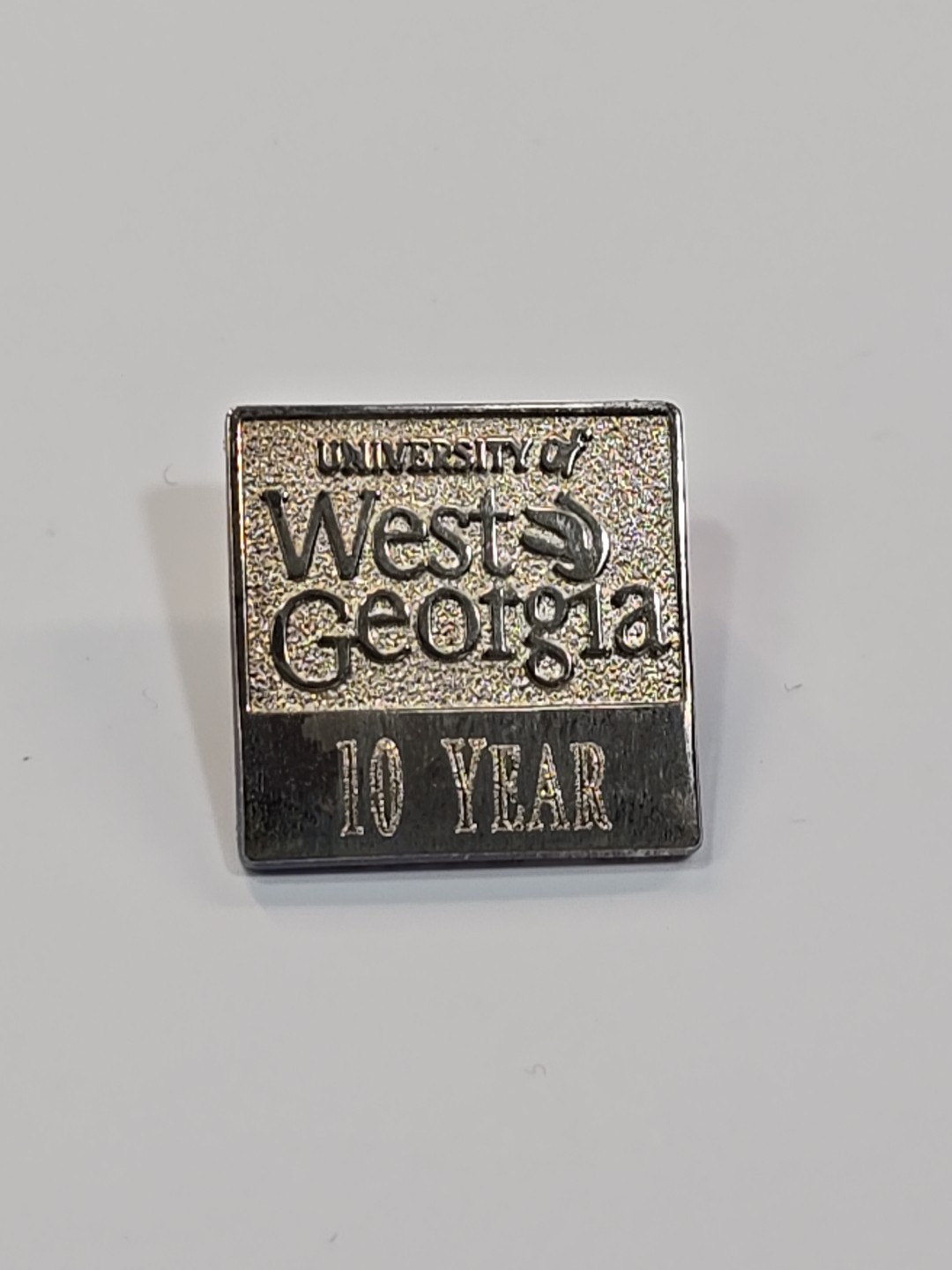 University of West Georgia 10 Year Award Lapel Pin Carrollton Go Wolves