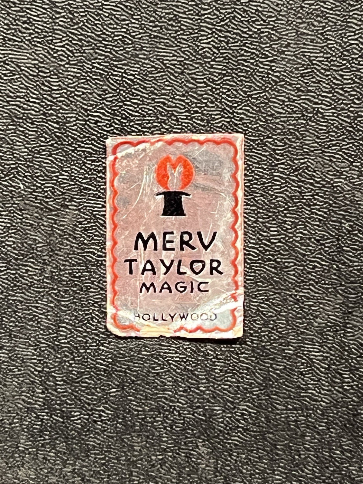 Vintage Merv Taylor Hollywood Metal Jack Hughes The Giant Dwarf Magic Trick w/BX