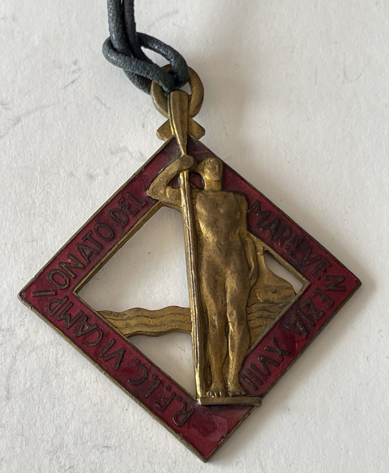 Medal RFIC Sea Championship Venice 1940 Rowing Rowers Rowing Rowing Rowing Medal RFIC Sea Championship Venice 1940 Rowing Rowers Rowing Rowing Rowing