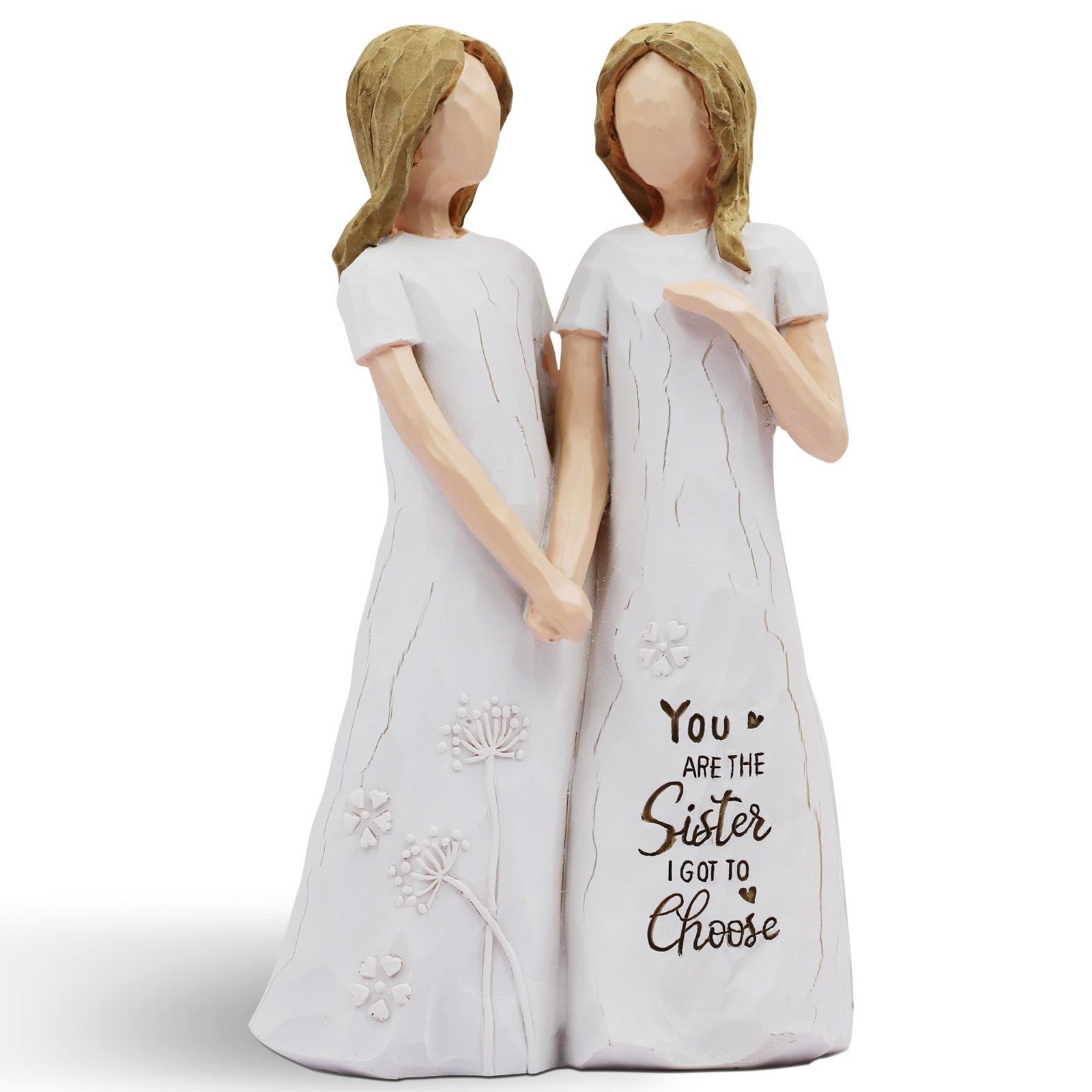 Best Friend Birthday Gifts for Women - Sister Figurines, Unique Friendship Keeps
