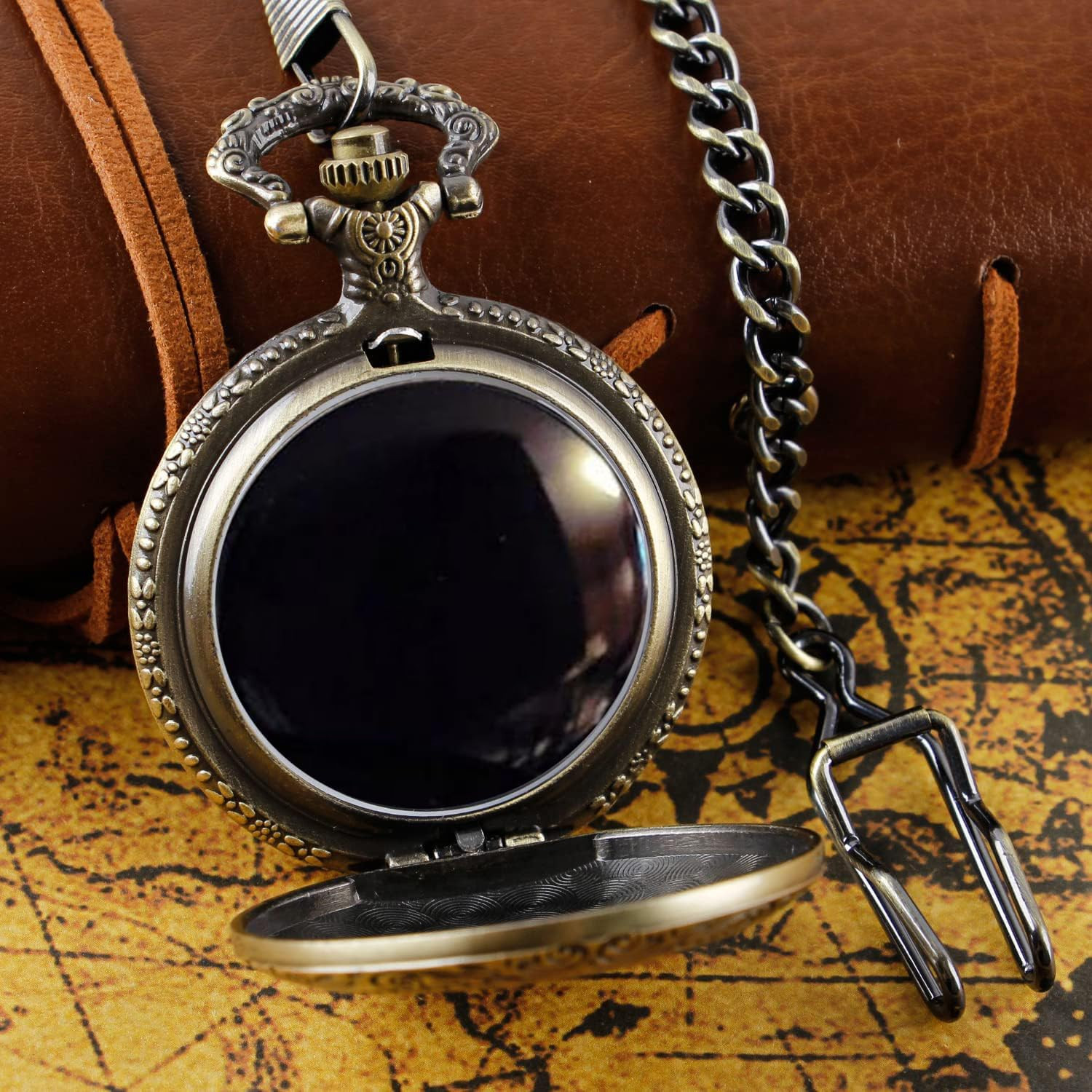 Scrying Mirror, Natural Black Obsidian Mirror Witch Witchcraft for Divination