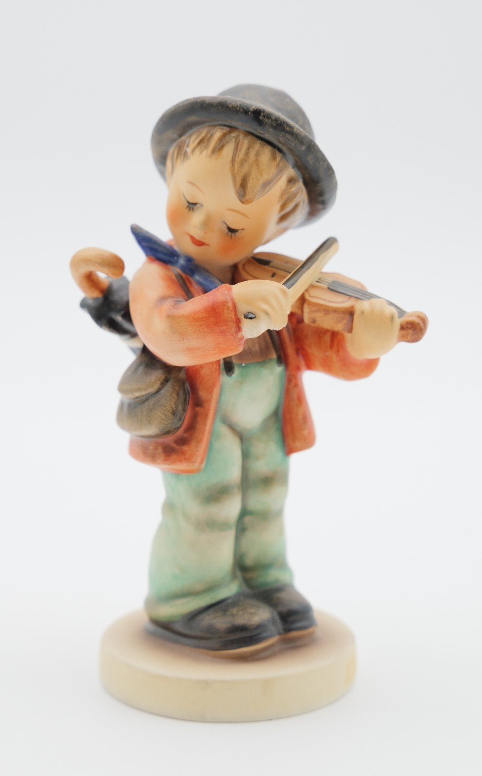 Vintage Goebel Hummel Little Fiddler Figurine HUM 4 TMK 6 W Germany 5\