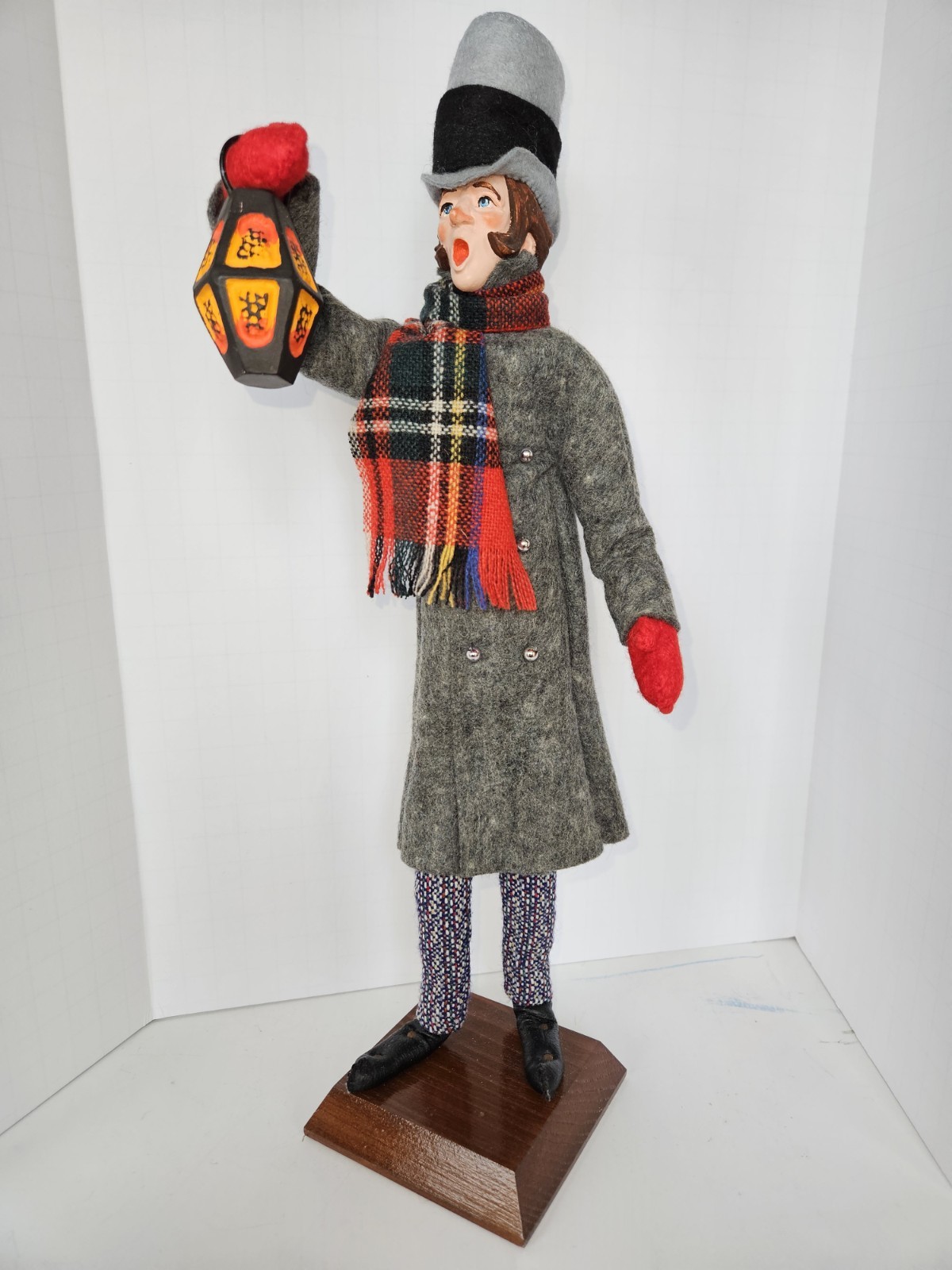 VTG Simpich Christmas Caroler Character Dolls Lantern Man 1951 14