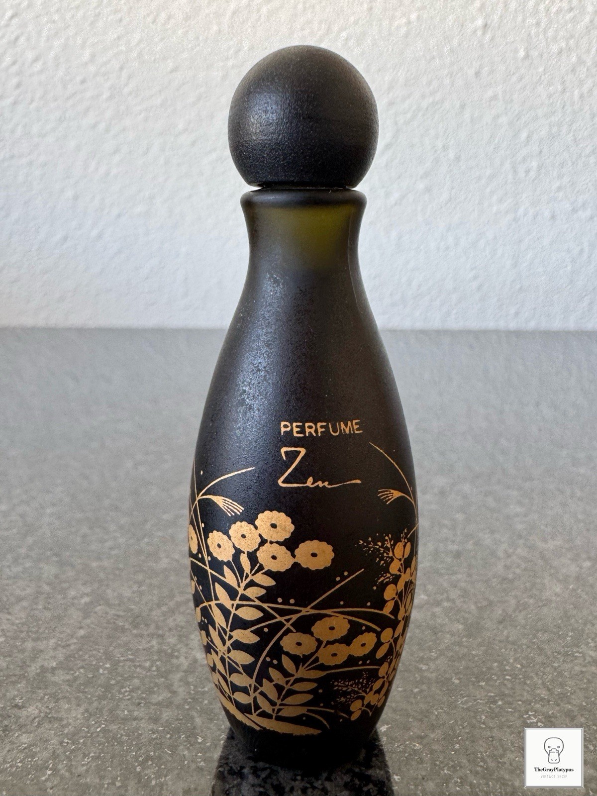 Vintage Shiseido Zen Eau de Cologne Splash Bottle 15ml Made in Japan 3.25\