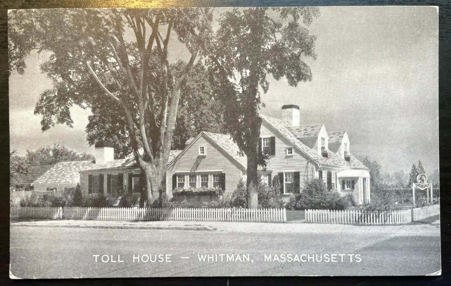Vintage Postcard 1930 Toll House, Witman, Massachusetts (MA)