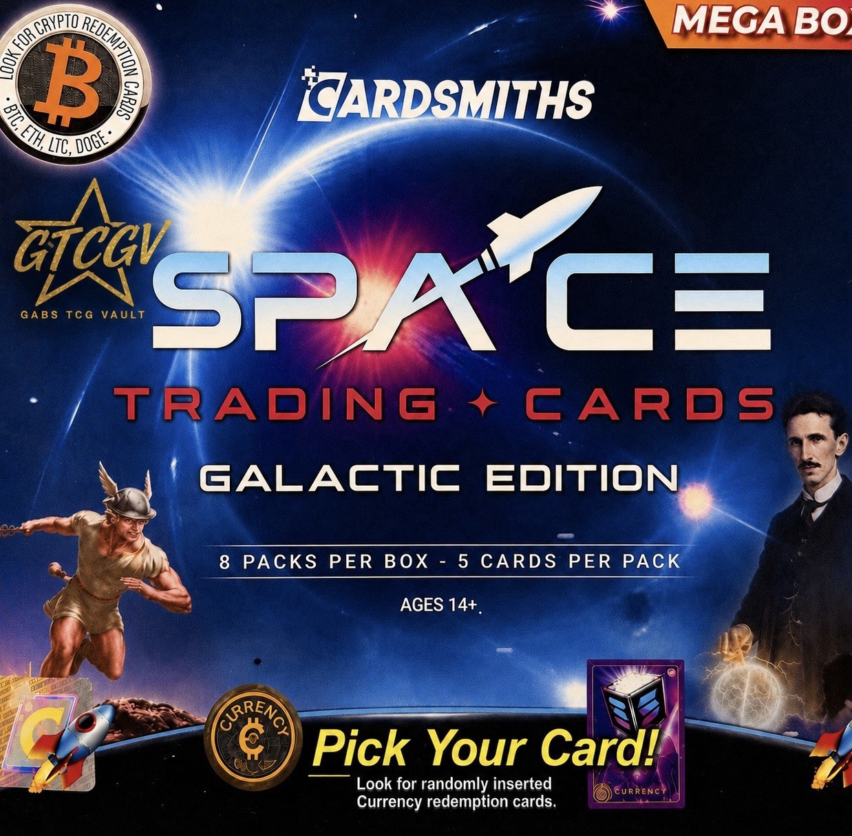 2025 Cardsmiths Currency Space Galactic Edition - Pick Your Cards - Matrix Holo