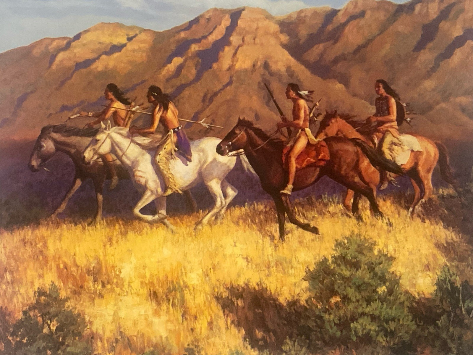 RARE 1996 SUSAN TERPNING RENEGADES SIGNED NUMBERED POSTER PRINT 9/950 24” X 20”