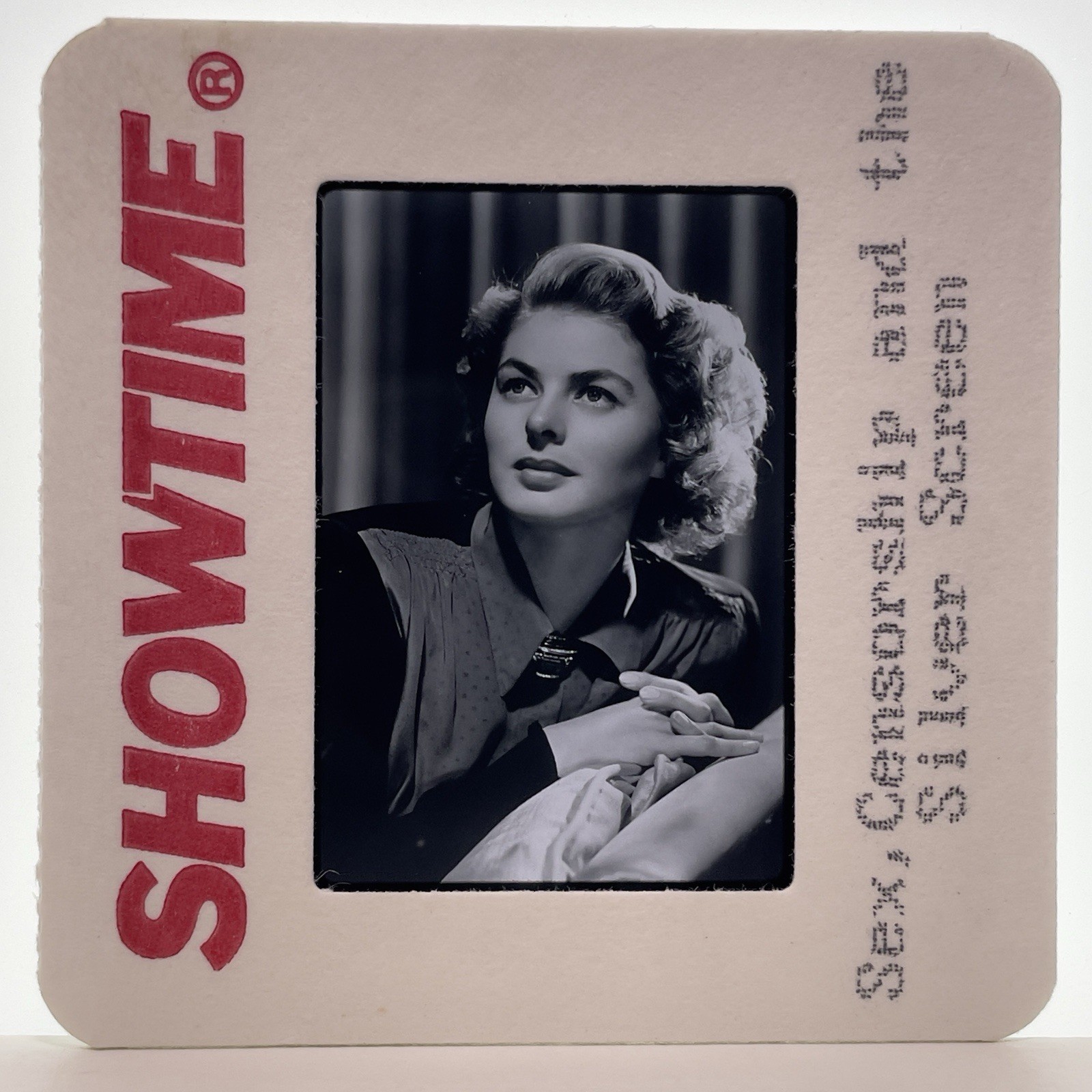 Vintage 35mm Slide of Ingrid Bergman Actress #10