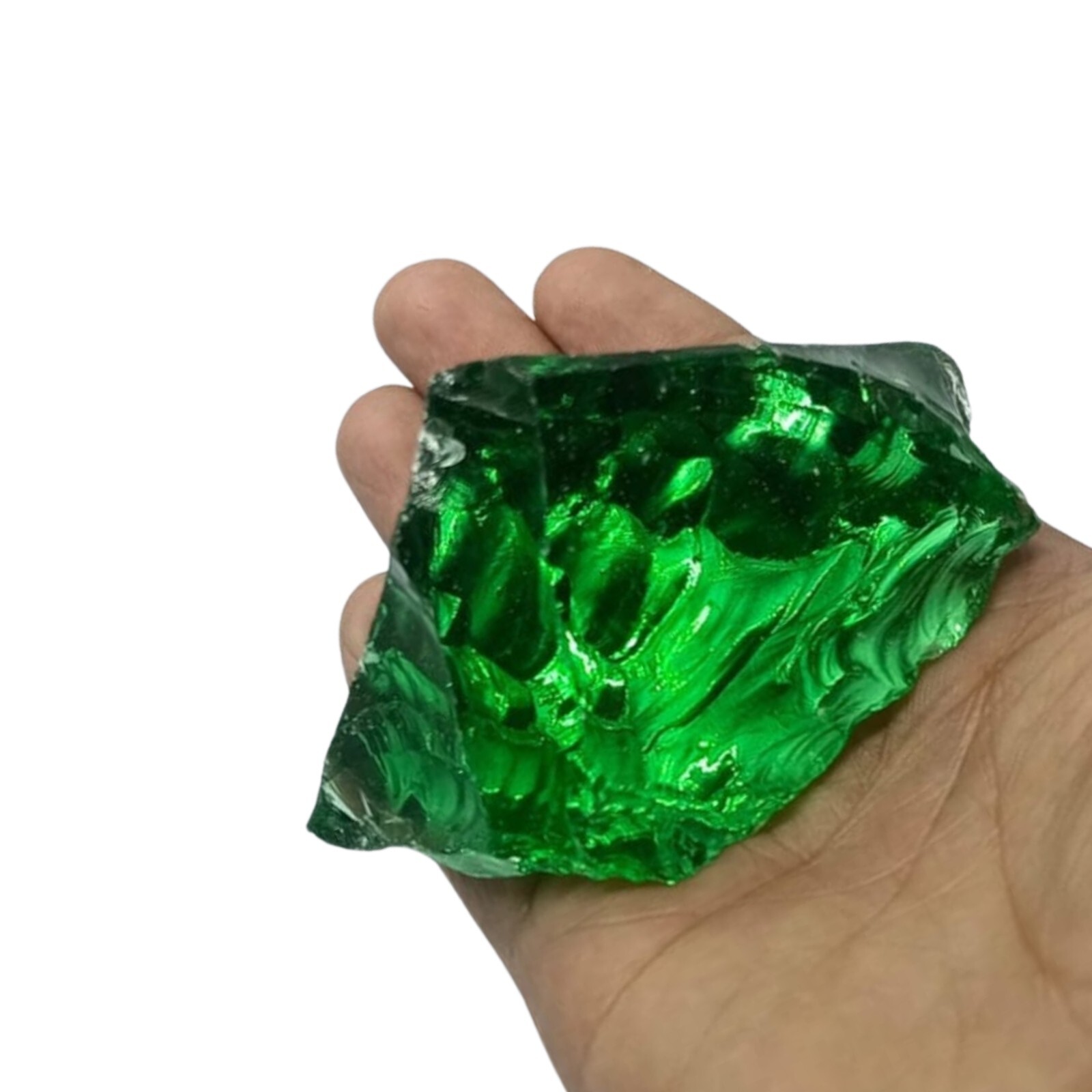 935 Carat Mexico Green Andara Obsidian Natural Rough Crystal Gemstone Raw Uncut