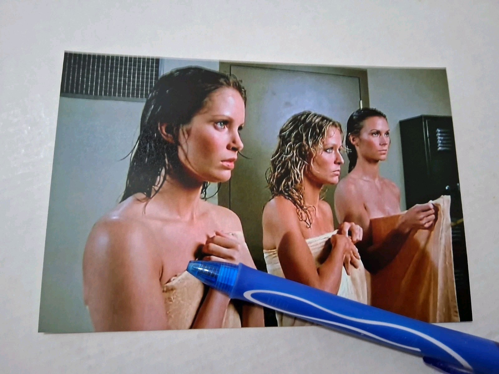 CHARLIE'S ANGELS, SABRINA, JILL & KELLY IN PRISON, MATTE COLOR 4X6 PHOTO