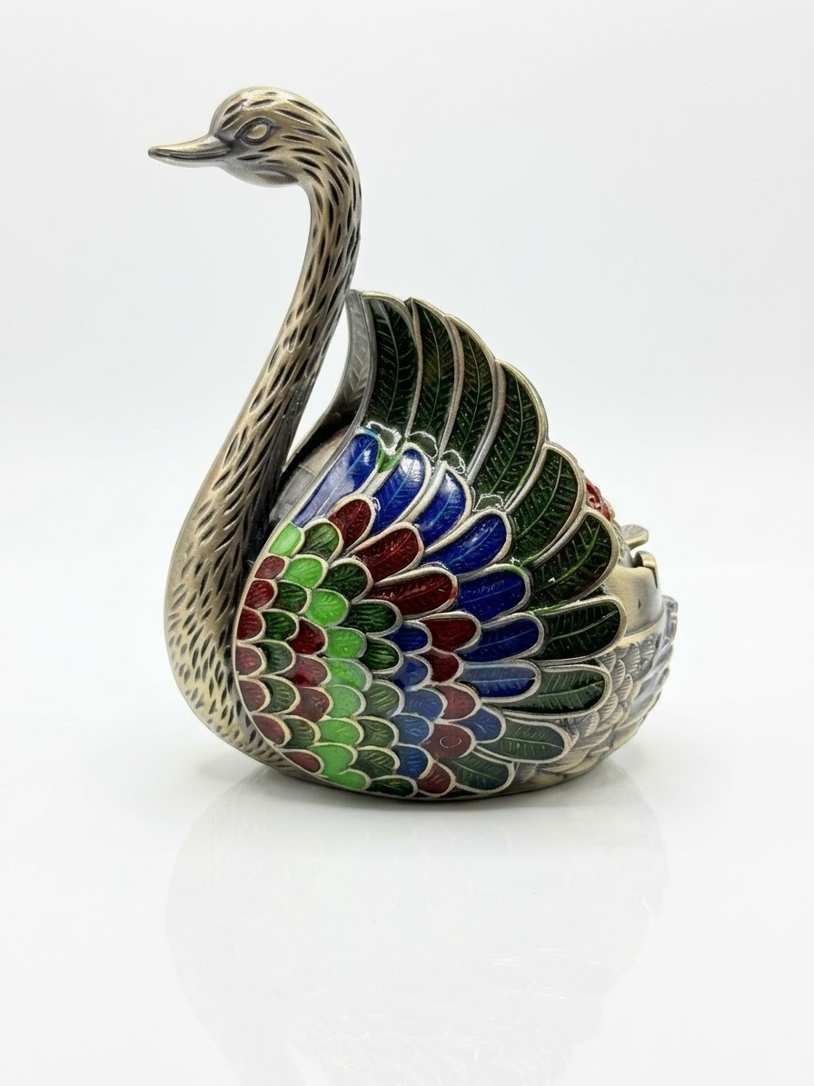 6'' Duck Ash Tray - CUSTOM Heavy & Thick Metal Ash Tray with Colorful Design
