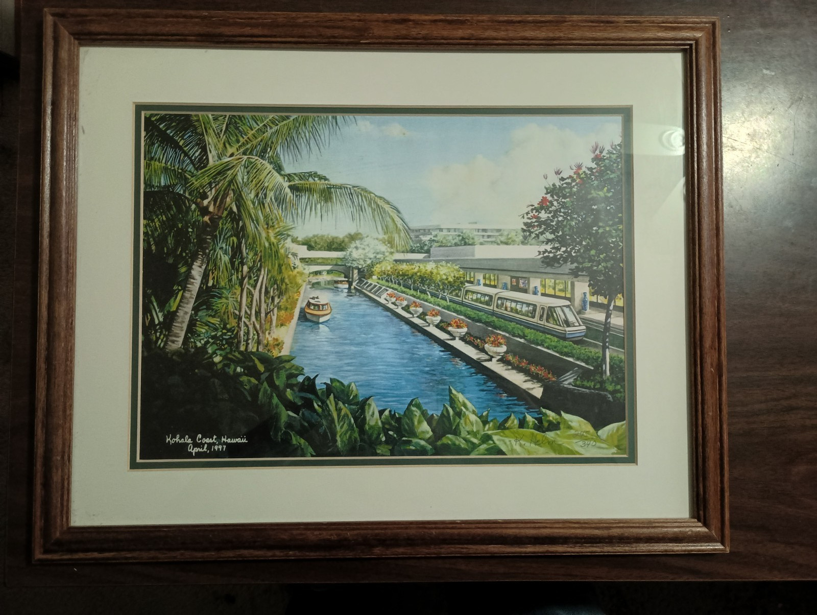 Sherwin Williams - Kohala Coast, Hawaii lithograph (1997) Kenneth Helm #245/340