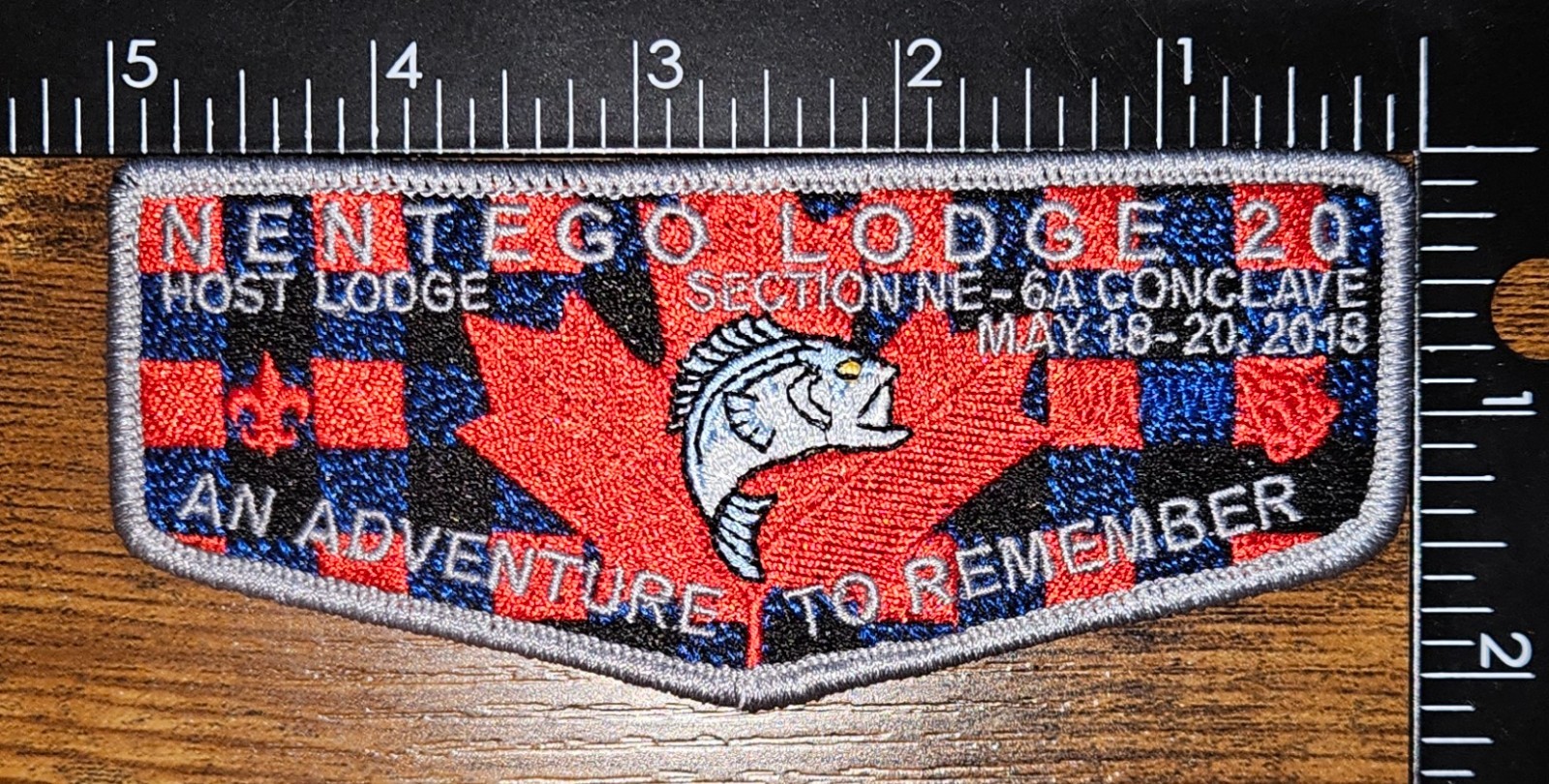 Nentego Lodge 20 Section NE-6A Conclave 2018 Hist Lodge