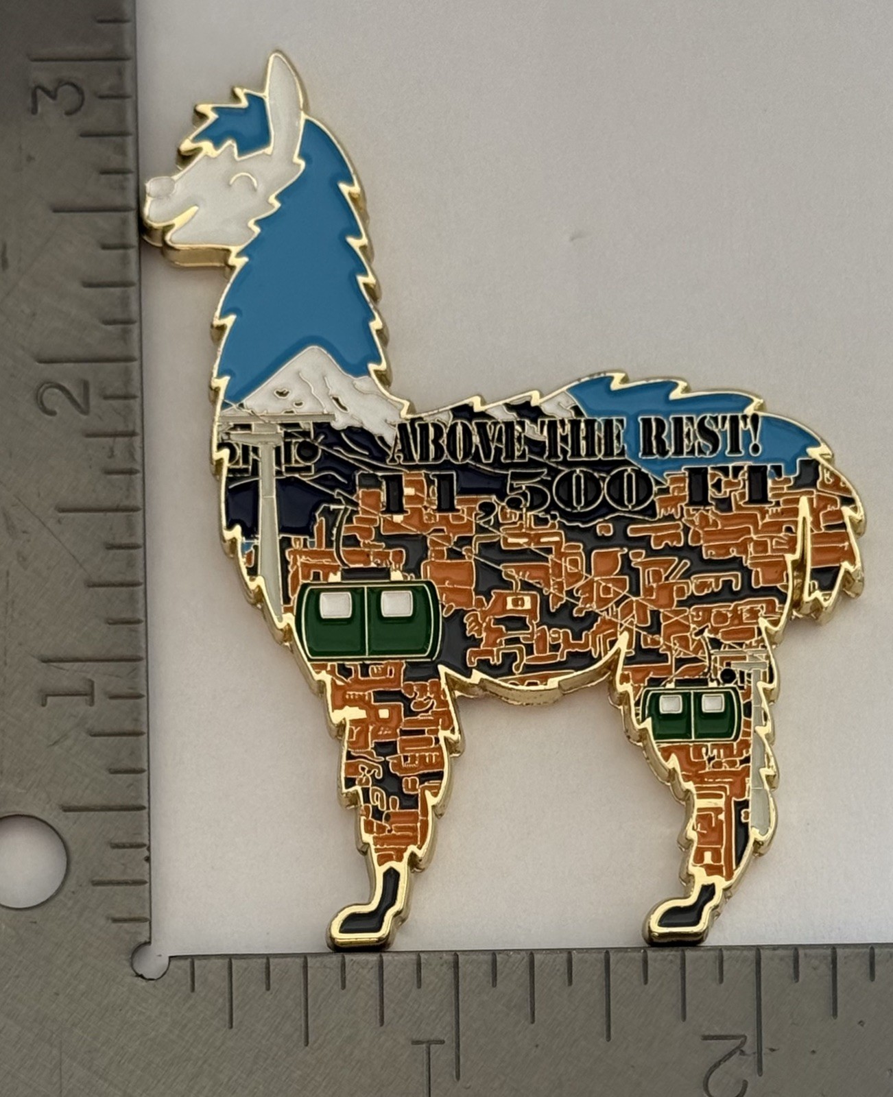 US Embassy, MSG DET, Marine Security Guard, La Paz, Bolivia, Challenge Coin US Embassy, MSG DET, Marine Security Guard, La Paz, Bolivia, Challenge Coin