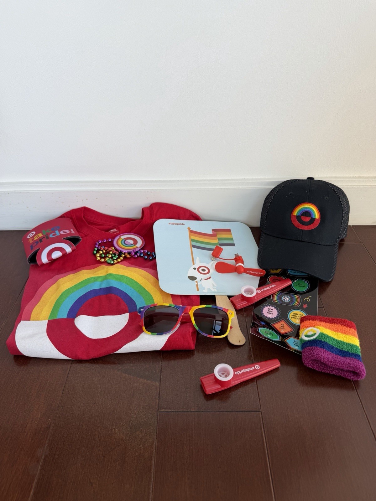 Ultimate Target Pride Swag Collection - Glasses, Shirt, Hat, Accessories Ultimate Target Pride Swag Collection - Glasses, Shirt, Hat, Accessories