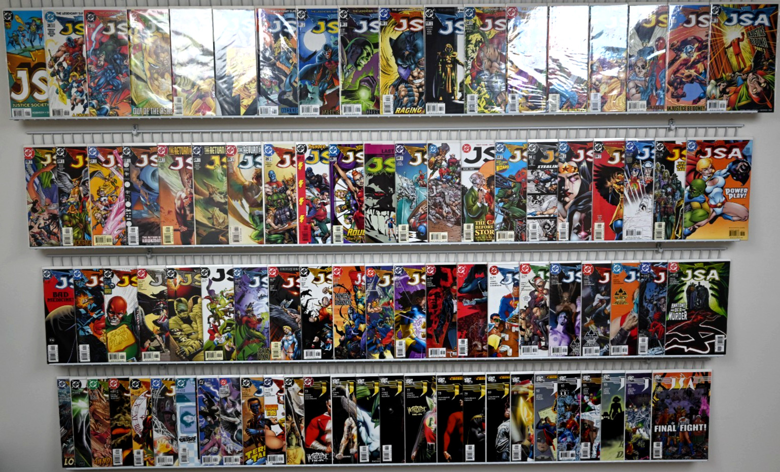 Justice Society of America #1-87 Complete Set Beautiful NM- Avg Condition