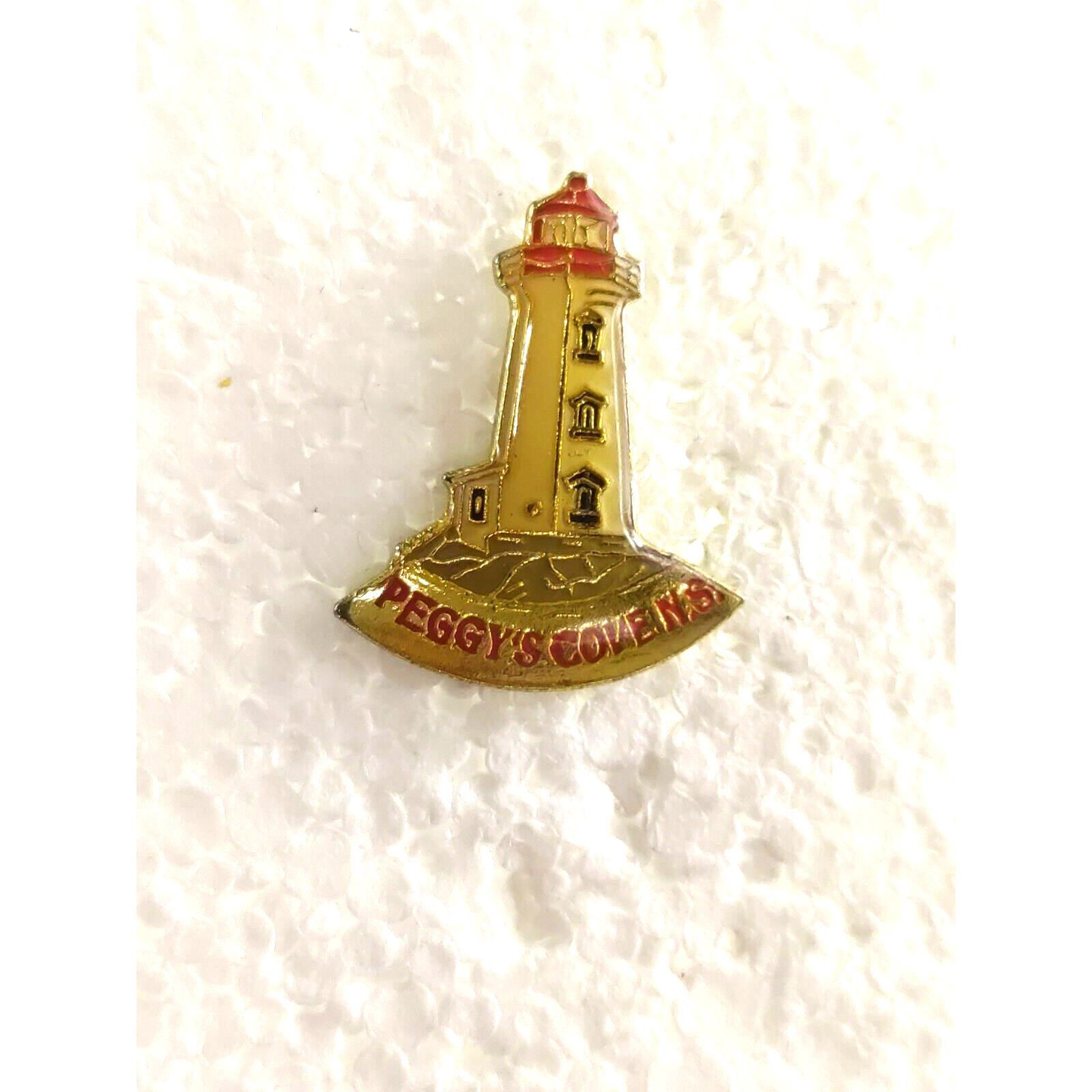 Peggy’s Cove Nova Scotia Canada Lighthouse Lapel Hat Pin