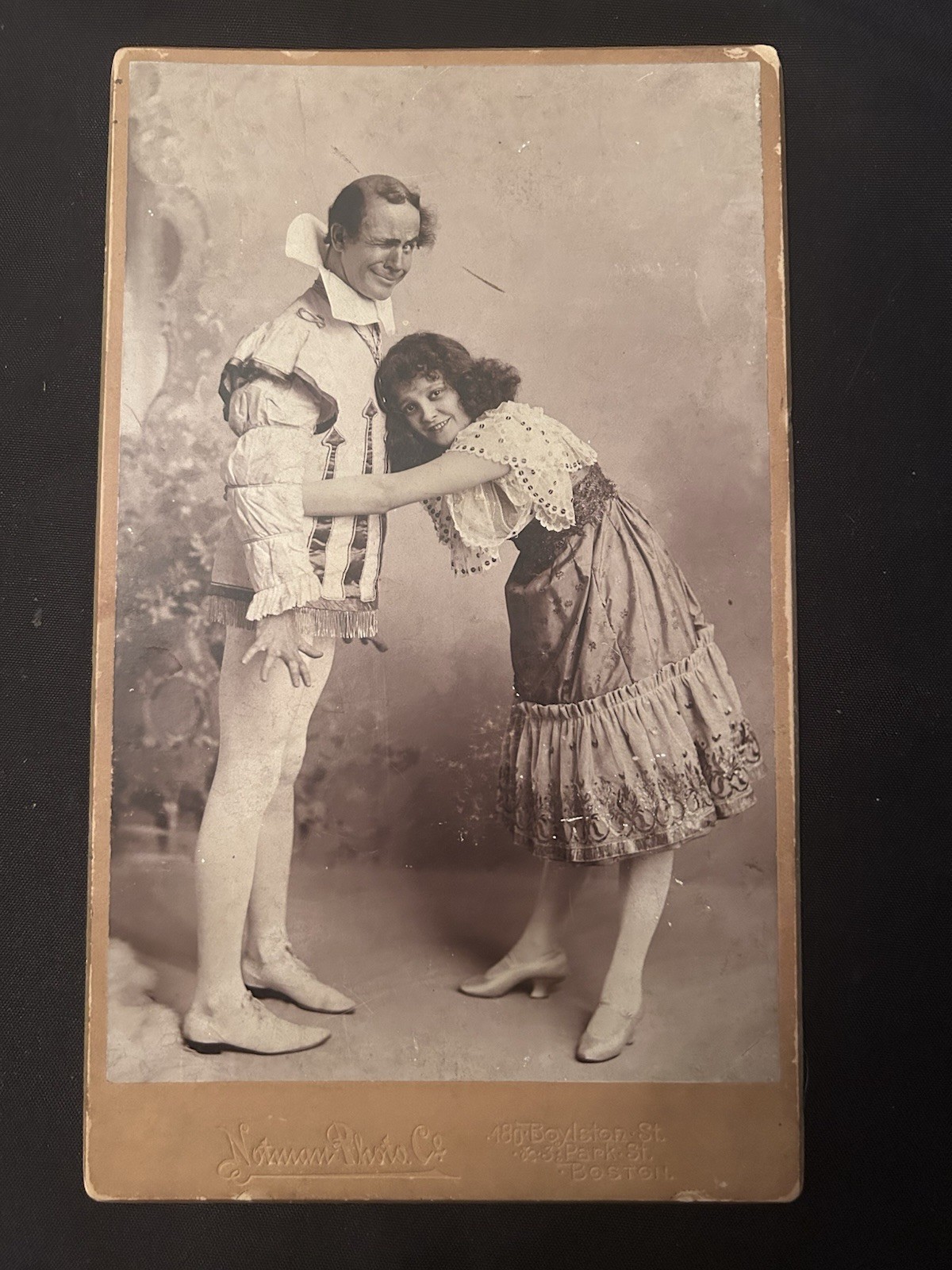 Francis Wilson & Lulu Glaser Notman Boston 1890s Large 6x10 Theater Photo