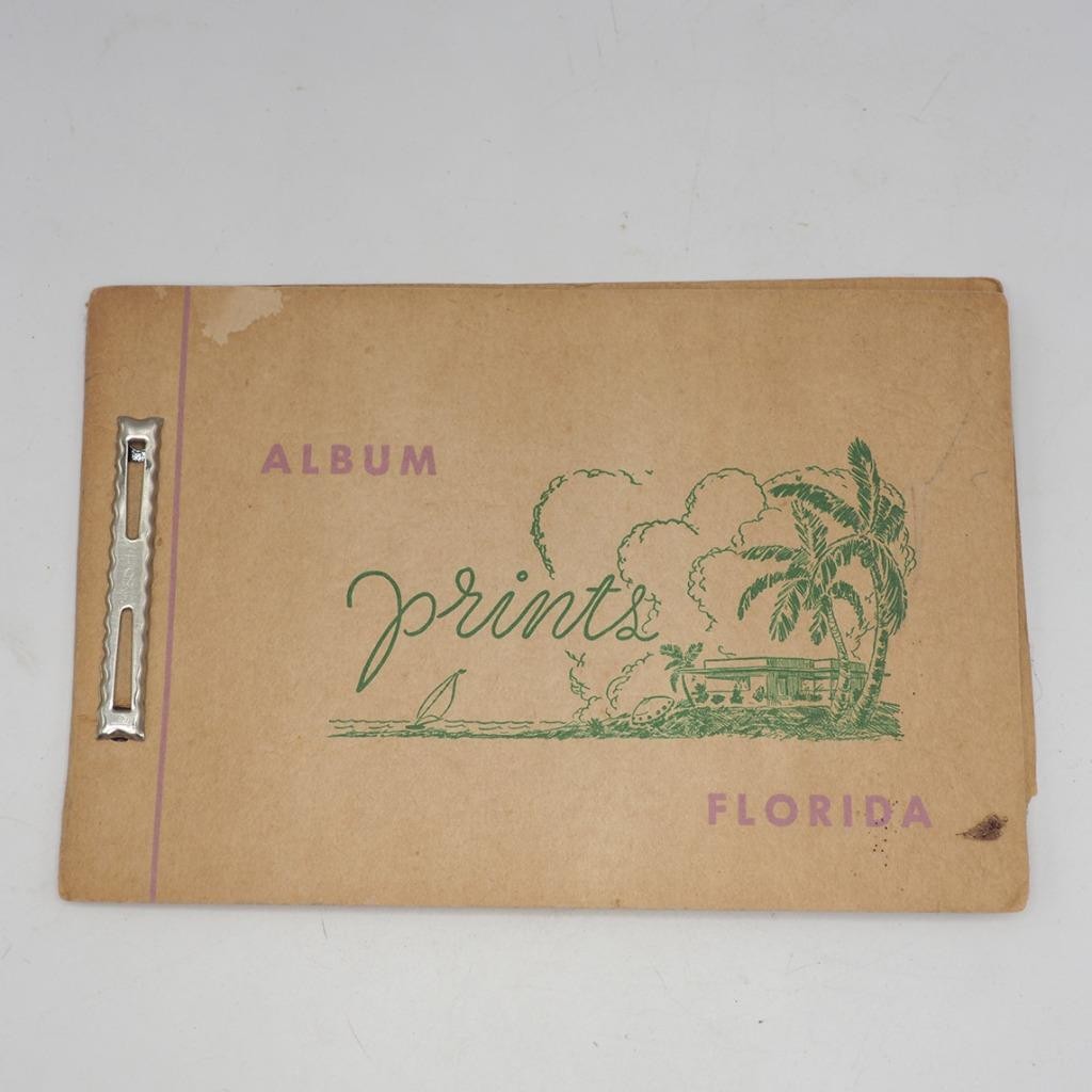 Set of 4 Vacation Photographs Florida 1950\'s