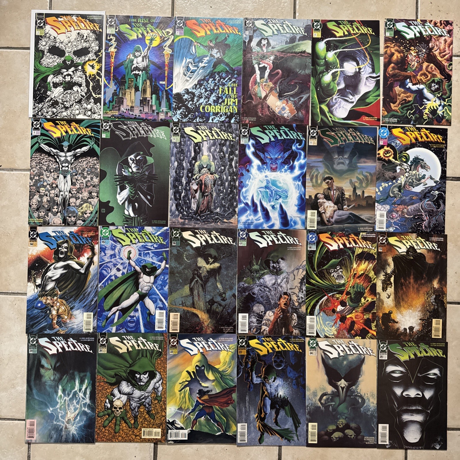 THE SPECTRE 1 - 61 & ANNUAL 1 & #0 DC Comics 1992 (missing #54) THE SPECTRE 1 - 61 & ANNUAL 1 & #0 DC Comics 1992 (missing #54)