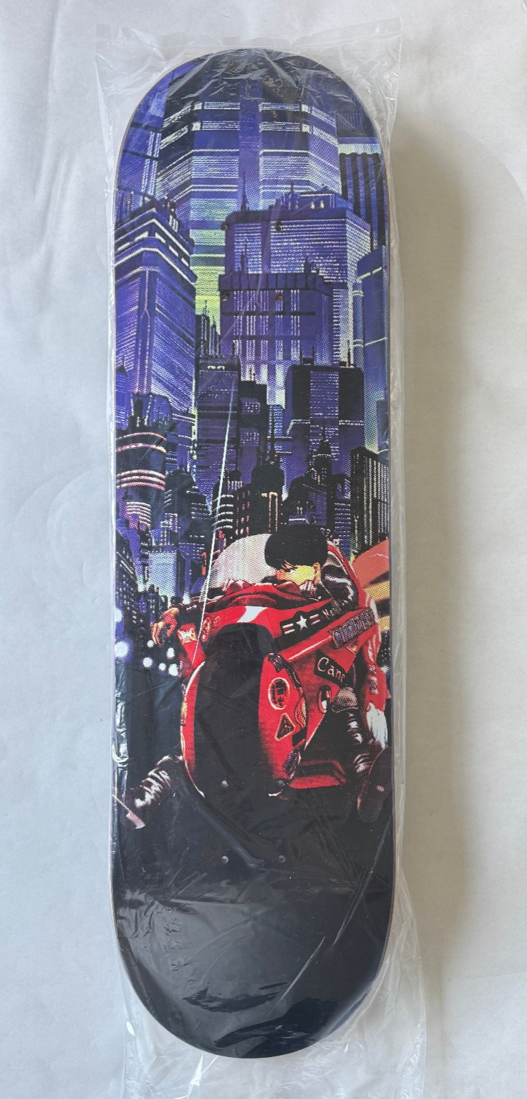 Akira Kaneda Bike Neo Tokyo Skateboard Deck Hand Screened JK Industries Hookups
