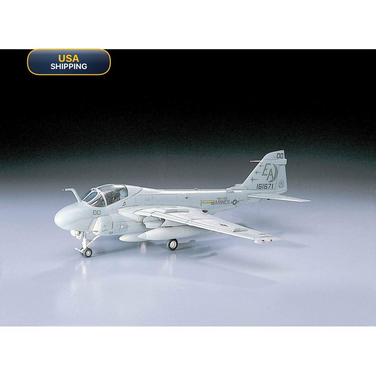 Hasegawa A-6E Intruder, 1/72 Scale C Series US Navy/MC Carrier Borne Attacker
