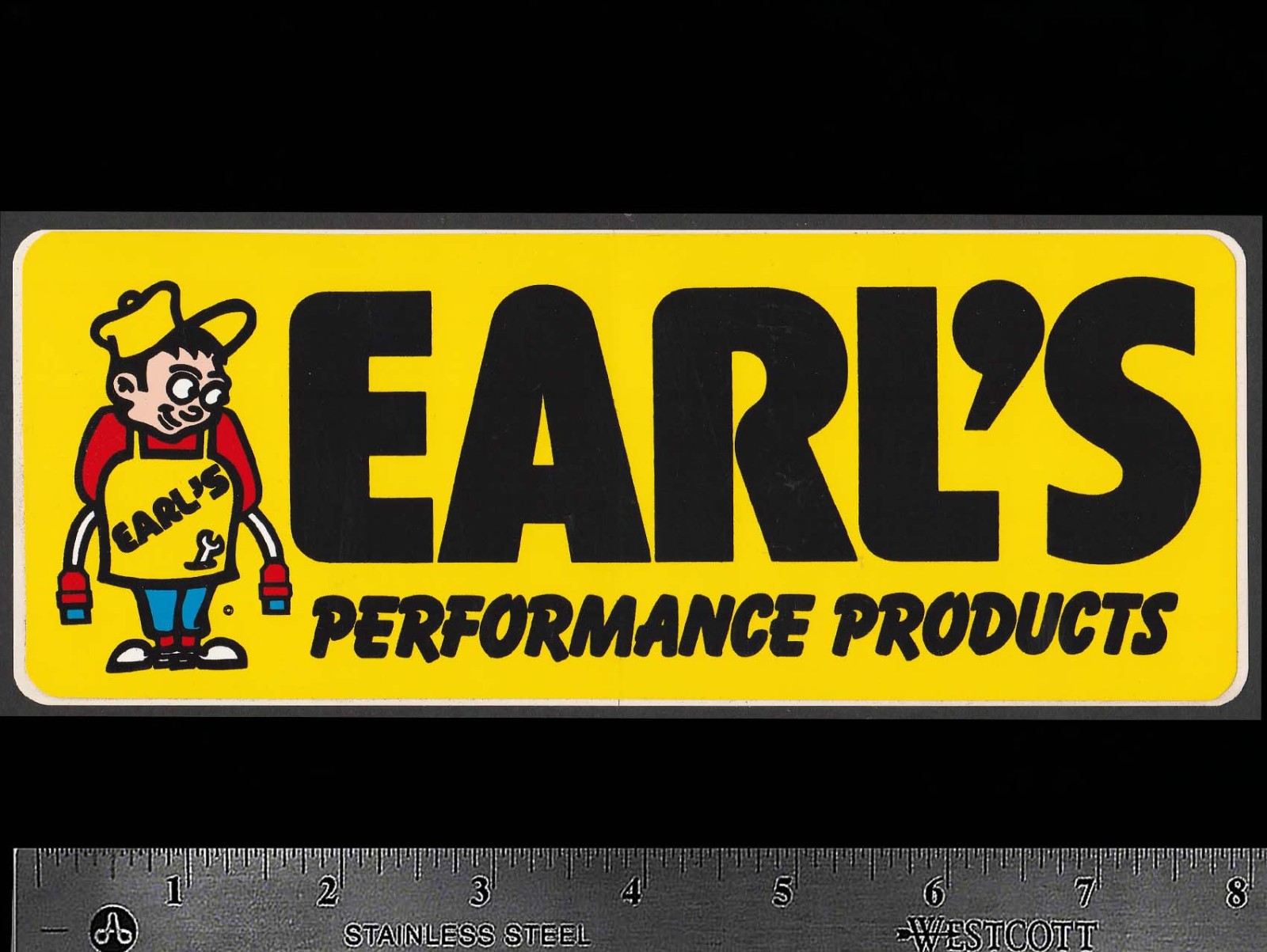 EARL’S Performance Products - Orig. Vintage 70\'s 80\'s Racing Decal/Sticker - 8\