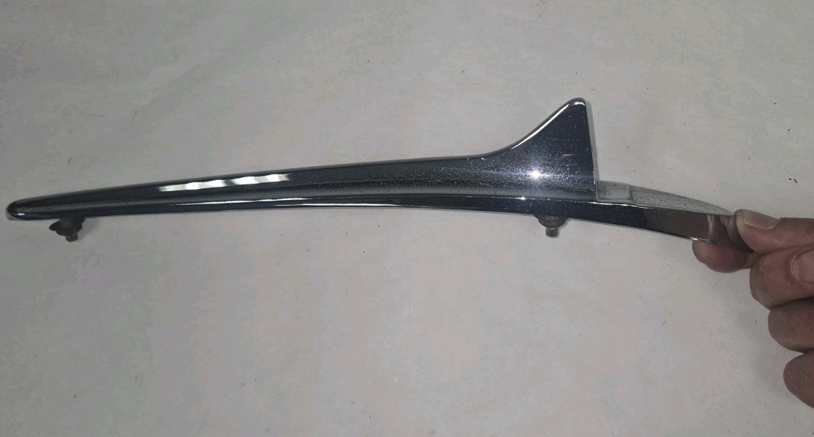 1961-63 AMC Rambler Hood Ornament Trim Moulding OEM 3458205