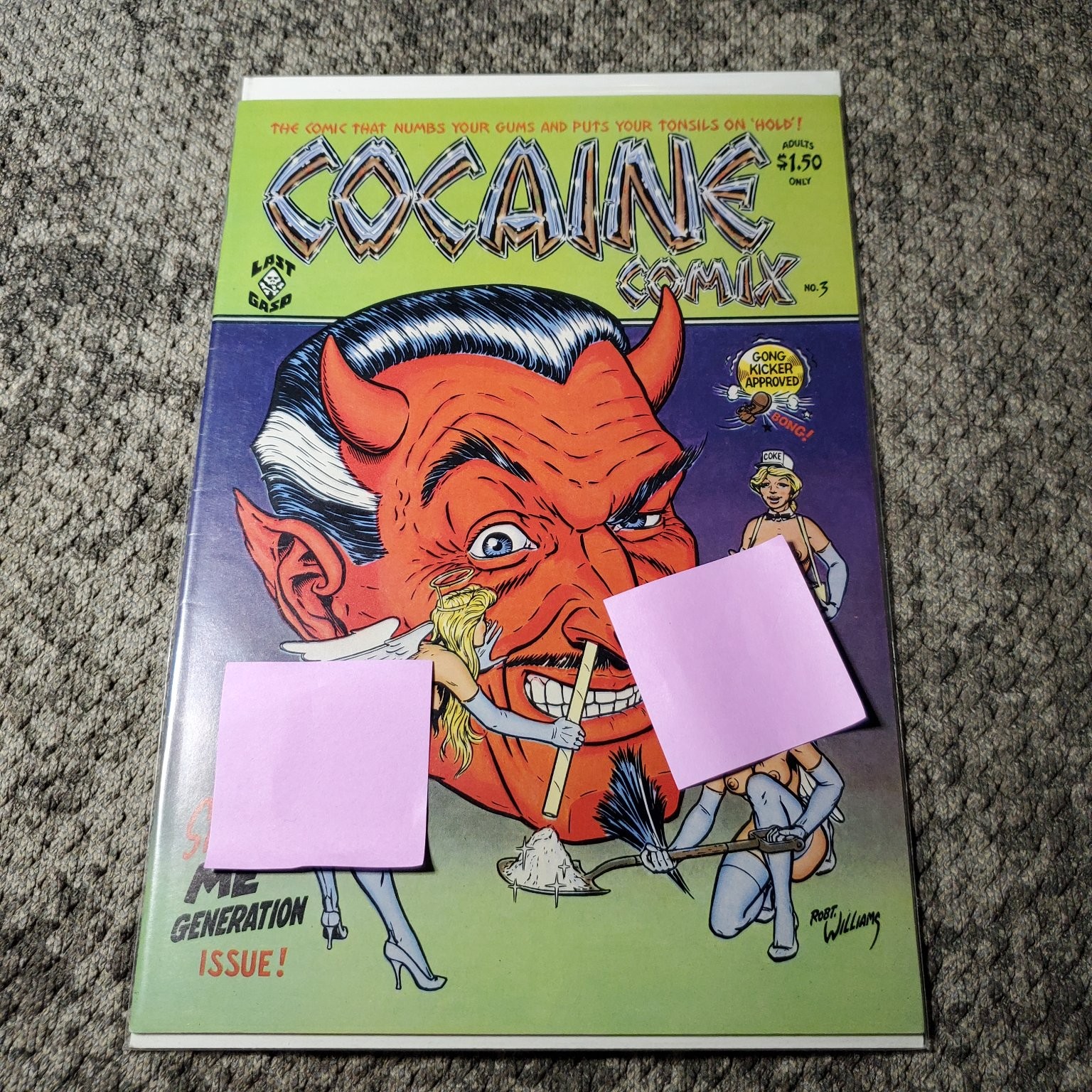 Cocaine Comix #3 Last Gasp Robert Williams 1981 Underground