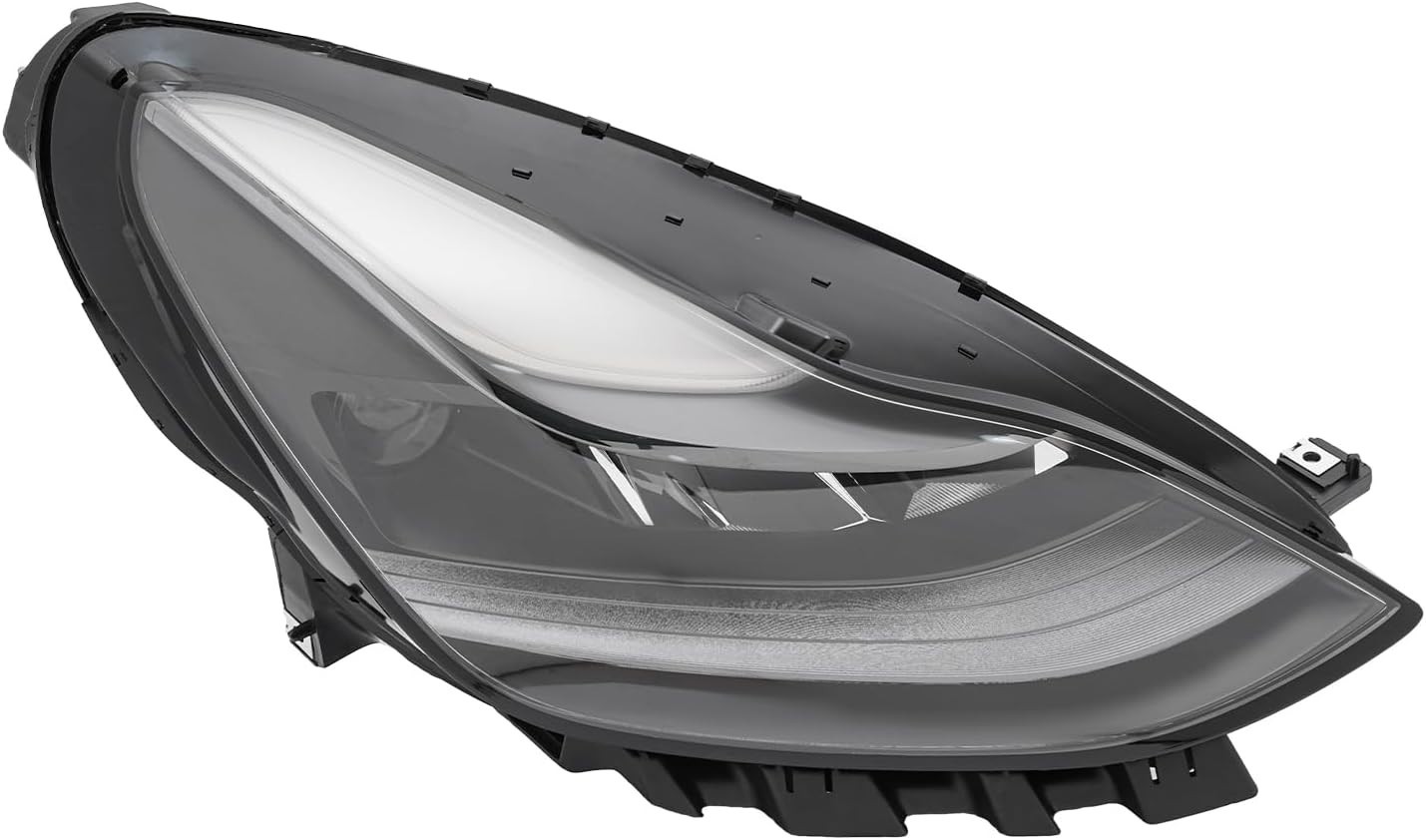 Front LED Headlights Assembly Right Side for 2021-2023 Tesla Model 3/Y Front ...