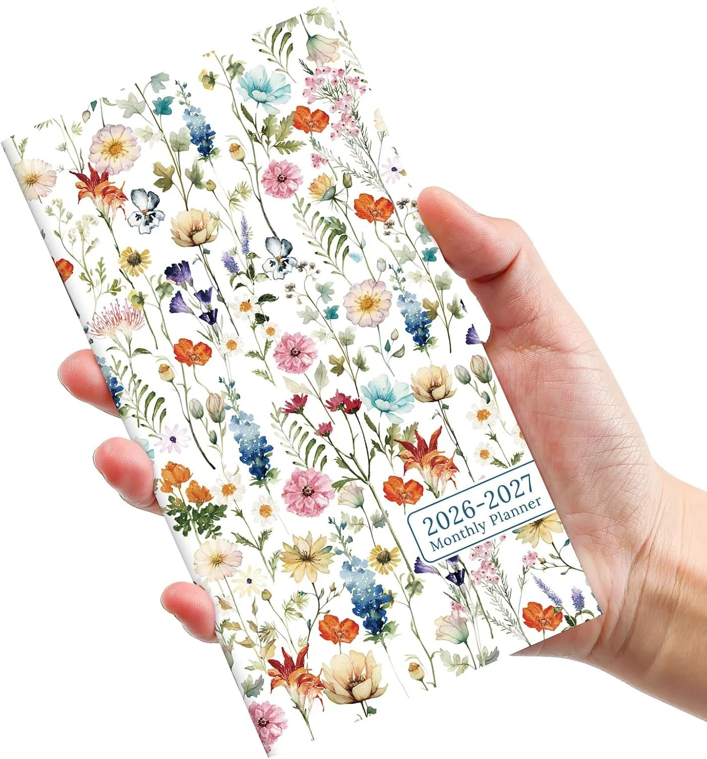 Pocket Calendar 2026-2027 for Purse, Two Year Monthly Planner Pocket Size, Jan 2