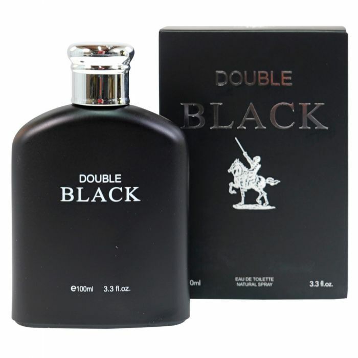 Double Black Perfume for Men 3.3 fl oz Long Lasting Spray 