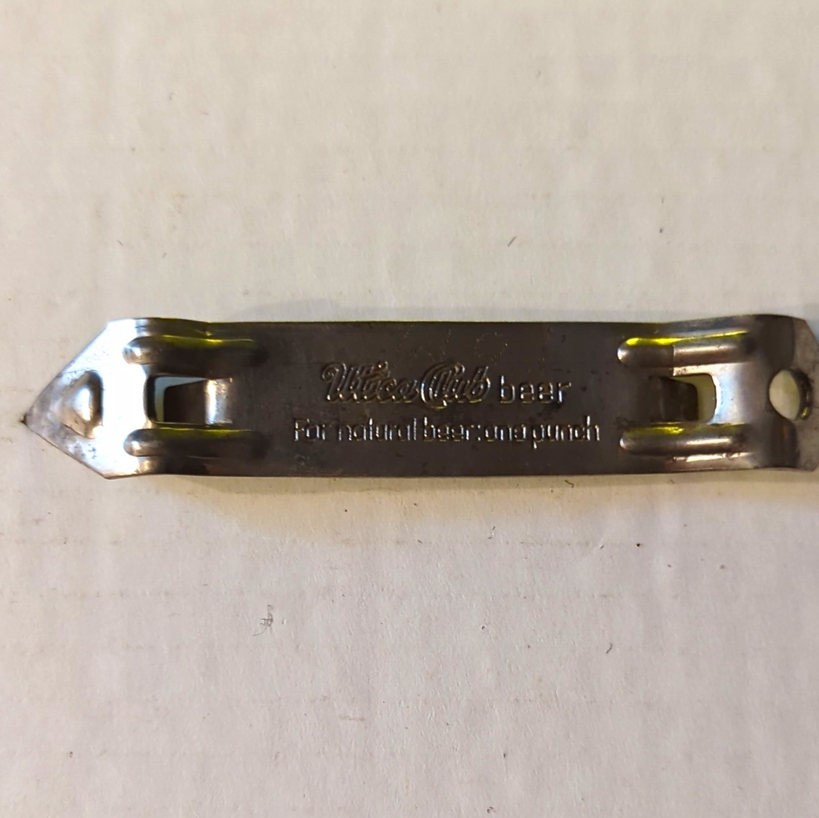 Utica Club Beer Metal Bottle Opener \