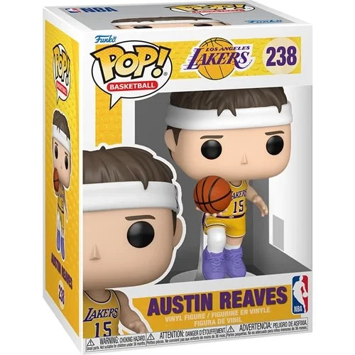 Funko POP Austin Reeves NBA Los Angeles Lakers Figure 238 + Protector