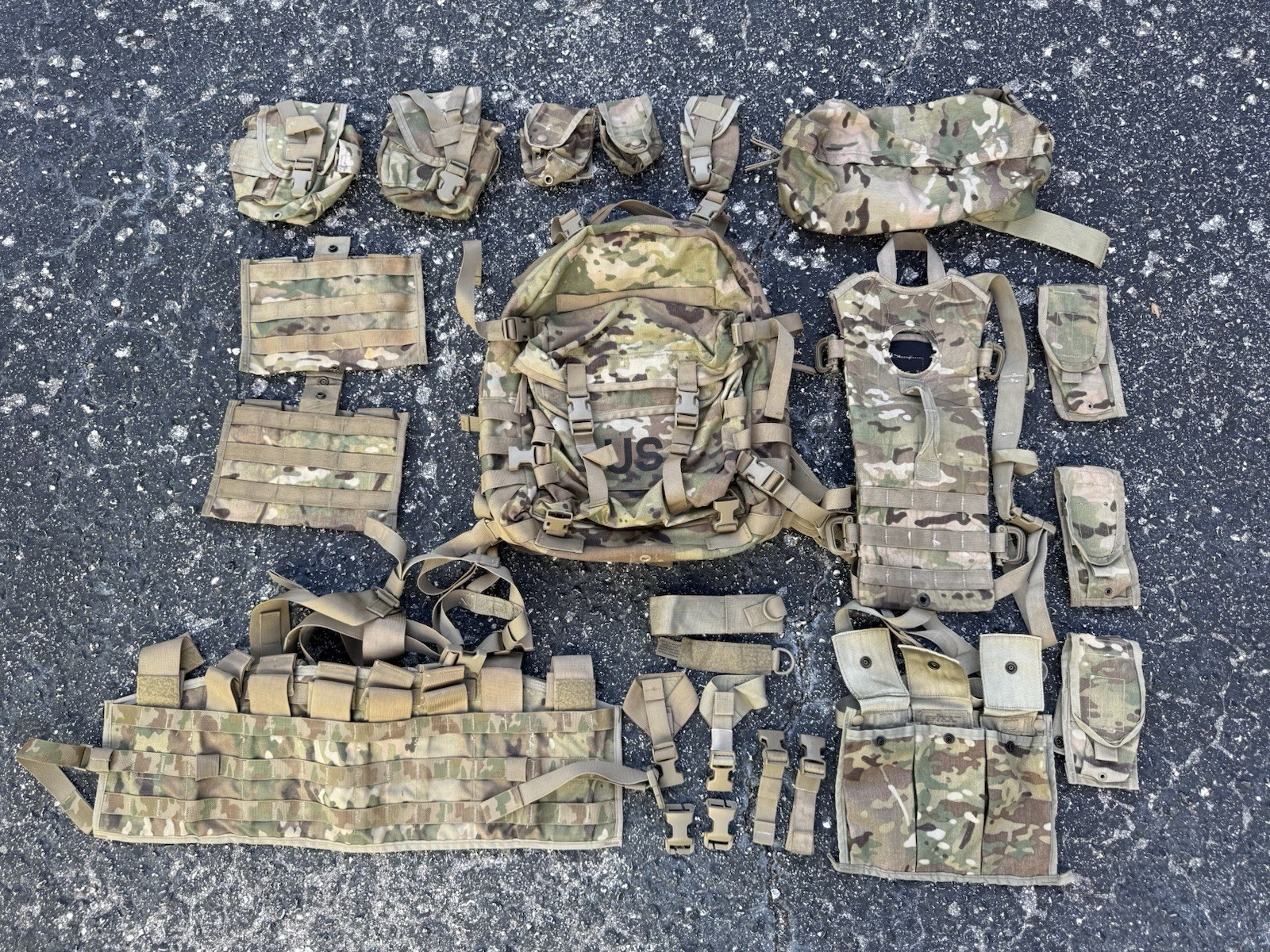 16pc Rifleman Kit with MOLLE System OCP Complete Set for USGI Army