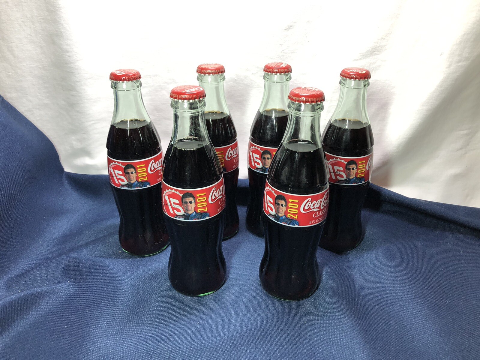 Nascar Coke Bottle Full: 2001 Coca-Cola Racing Michael Waltrip #15 🏎️ Unopened Nascar Coke Bottle Full: 2001 Coca-Cola Racing Michael Waltrip #15 🏎️ Unopened