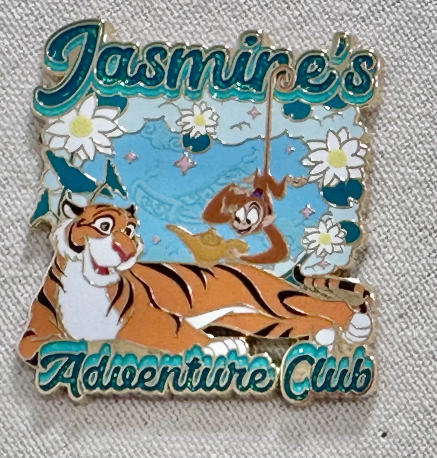 Disney PALM Princess Sidekicks Club Mystery Pin -Jasmine's Adventure Club LE 500 Disney PALM Princess Sidekicks Club Mystery Pin -Jasmine's Adventure Club LE 500