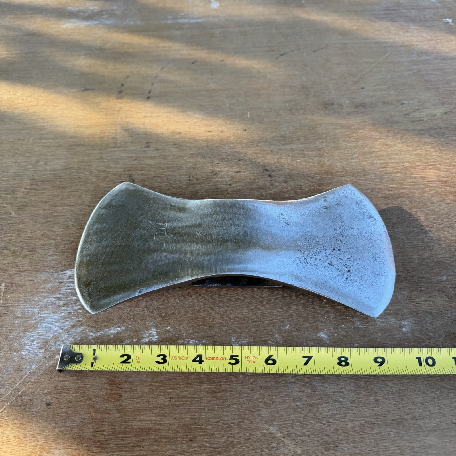 Vintage PLUMB 4 Lbs Double Bit Axe Head 10'' x 5-1/4''  Nice Pattern