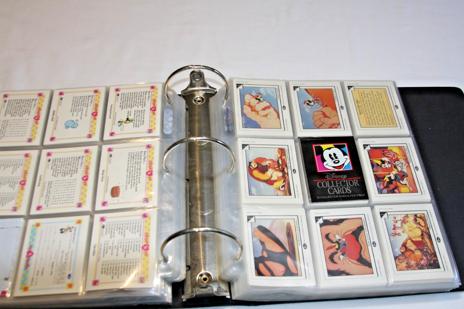 Assorted Walt Disney Impel & Proset Trading Cards Lot EUC Mickey 400+ cards