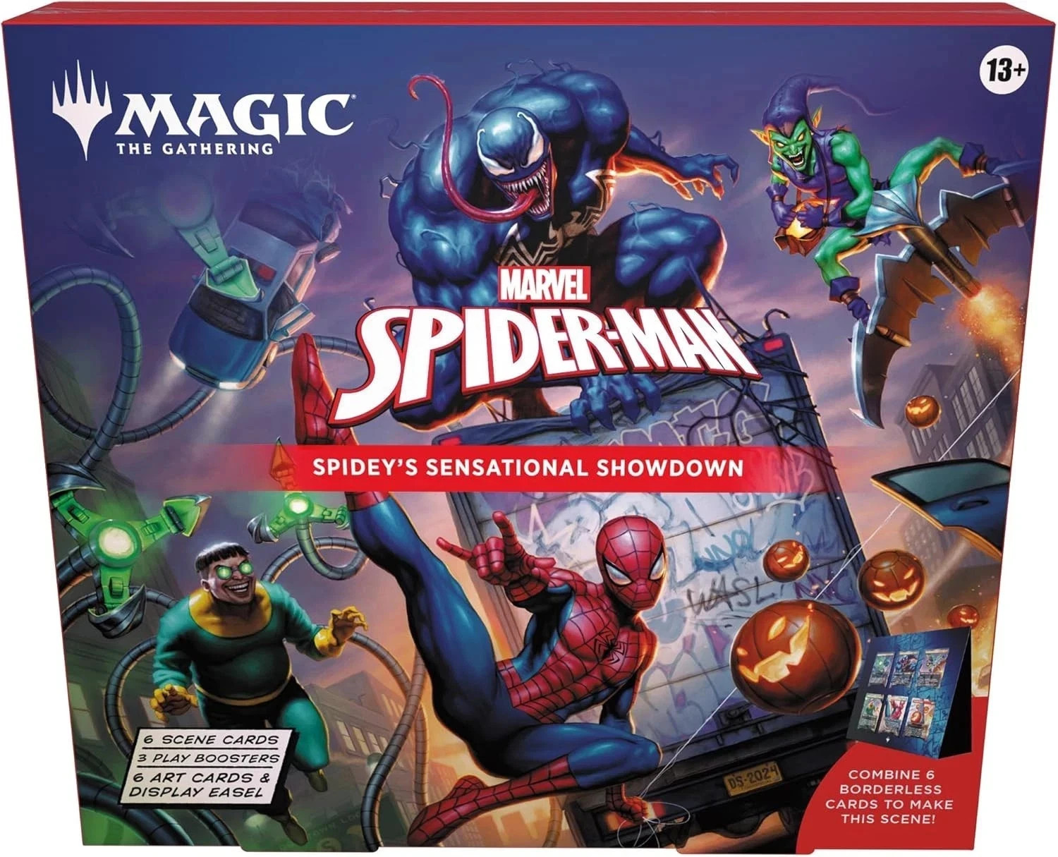 Magic The Gathering MTG TCG Spiderman Spidey's Sensational Showdown Sealed Box