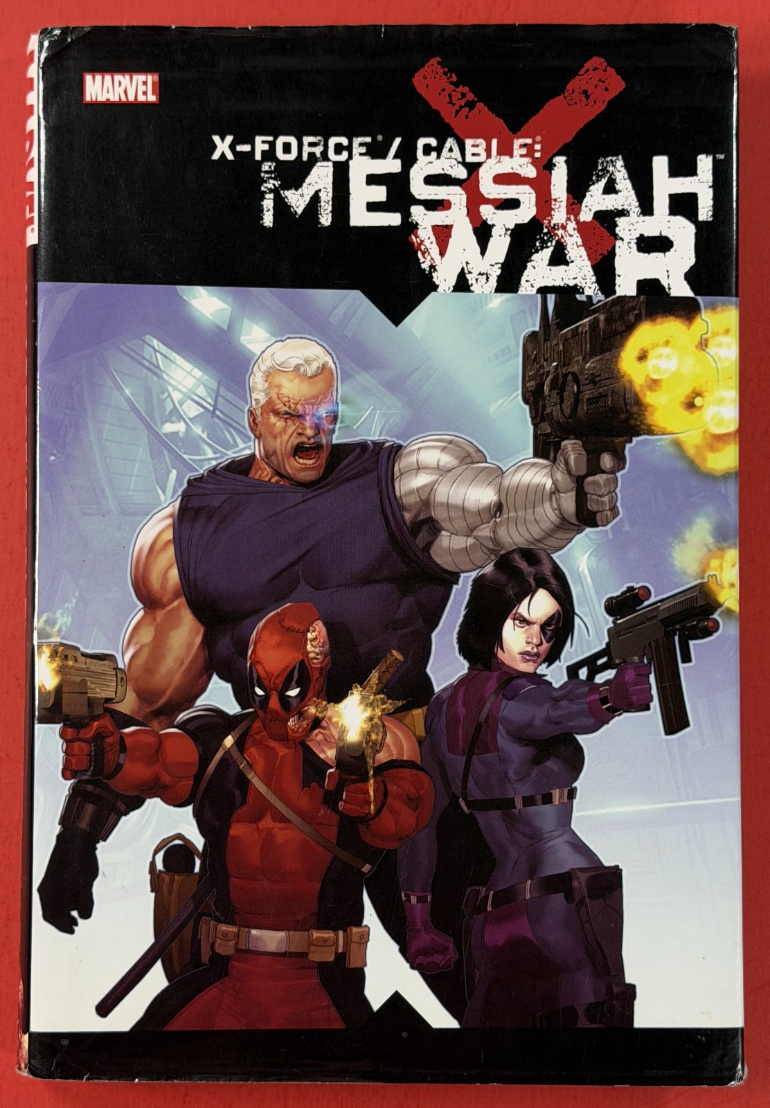 X-FORCE/CABLE MESSIAH WAR HARDCOVER (MARVEL 2009) OOP 1ST PRINT | SWIERCZYNSKI