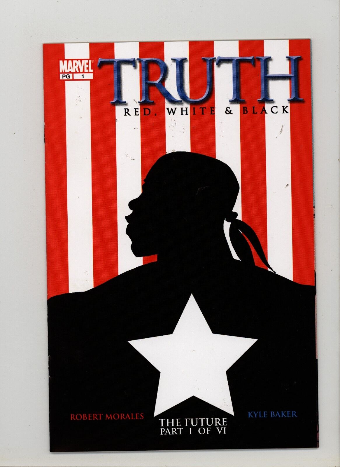Truth: Red, White & Black 1 NM- 1st App Isaiah Bradley Captain America 2003