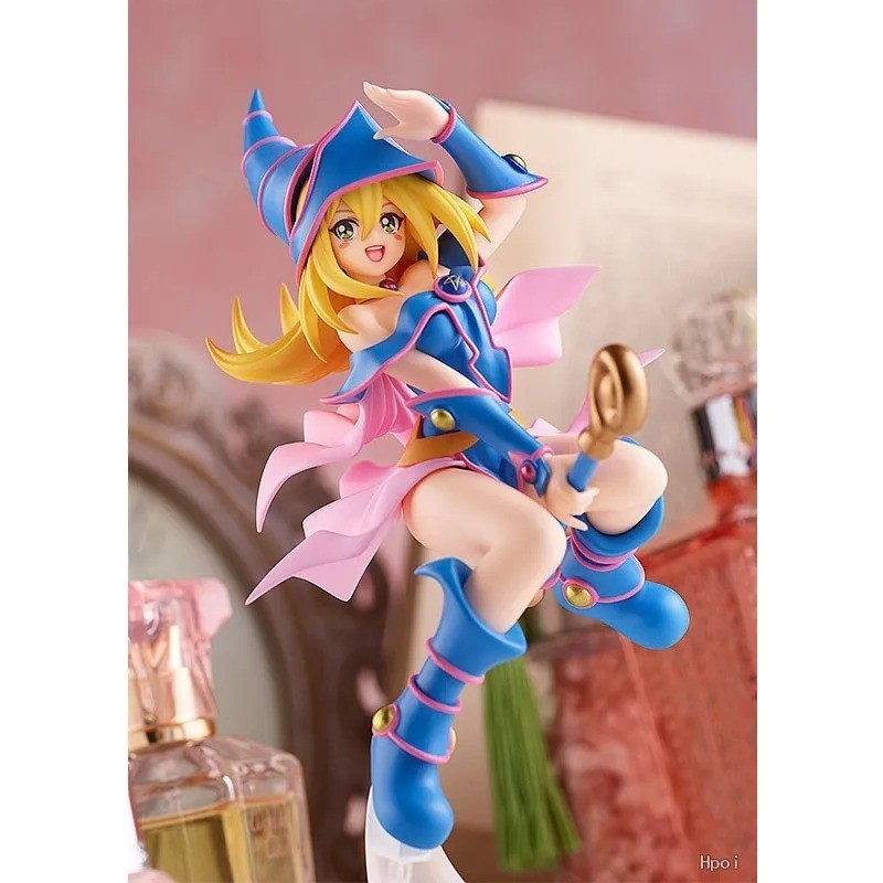 21CM Dark Magician Girl PVC Figure Kawaii Anime Collector Doll Gift Toy