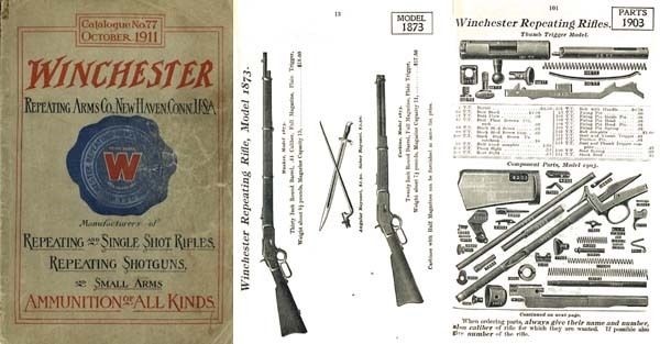 Winchester 1911- October Rifle and Ammunition Catalog No.77