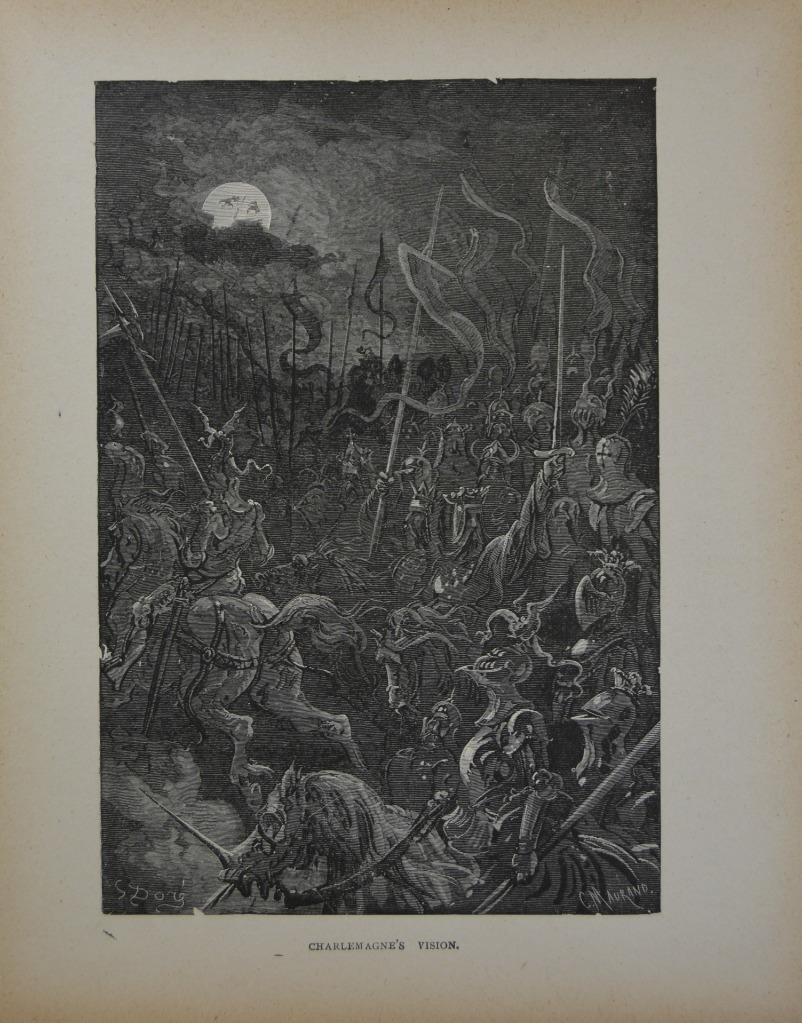 Gustave Dore Religious Art Legend of Croquemitaine Art Print Antique 1880