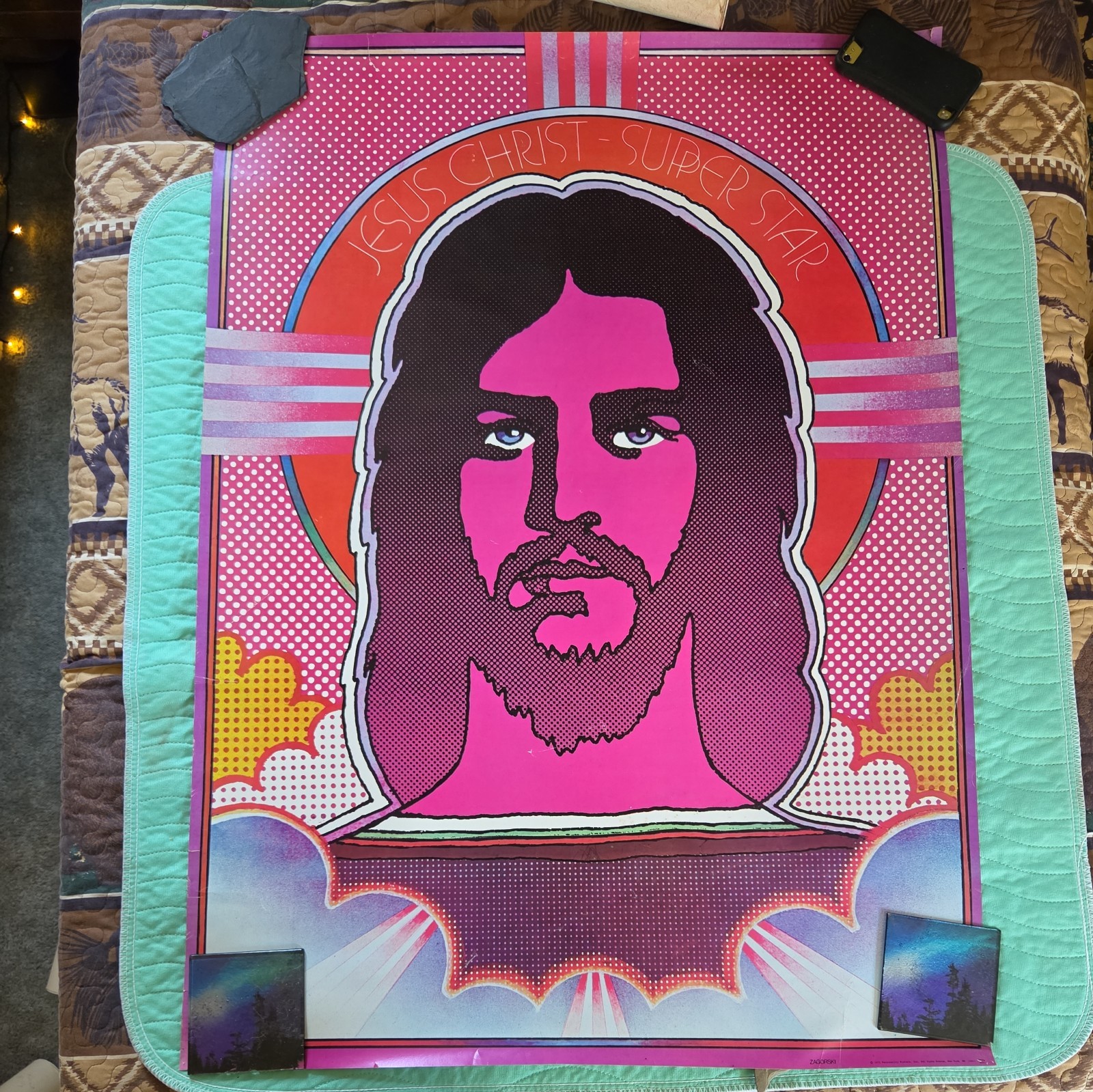 Vintage 1971 JESUS CHRIST SUPERSTAR Zagorski poster Vintage 1971 JESUS CHRIST SUPERSTAR Zagorski poster