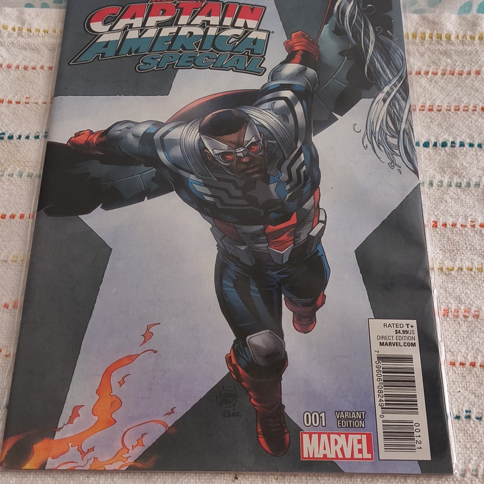 Marvel All-New Captain America #1-6 Comic Book Lot plus #1 Variant Covers 7 book