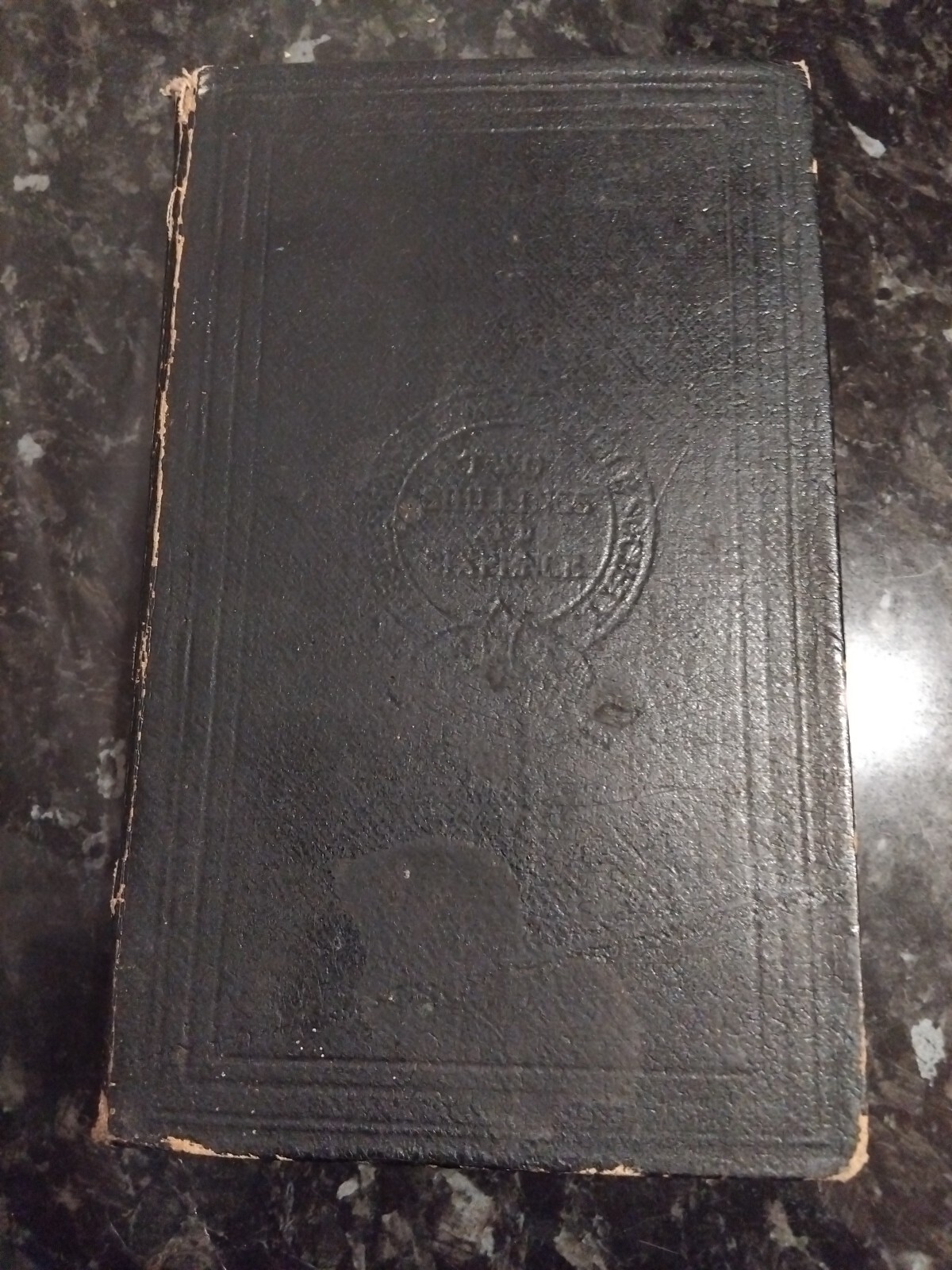 Two SHILLINGS AND SIXPENCE 1804 ANTIQUE HOLY BIBLE Excellent Condition Two SHILLINGS AND SIXPENCE 1804 ANTIQUE HOLY BIBLE Excellent Condition